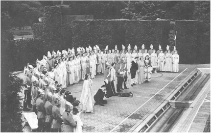 1950 Production of Patience at Longwood Gardens